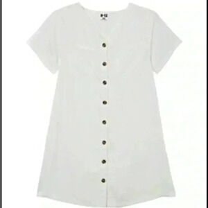 Cotton On Kids White Dress Size 13-14 NWT